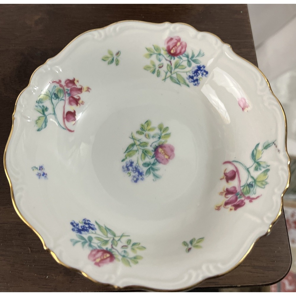 Set Of 6 Edelstein Maria Theresia Florabell Fruit/Desert Bowls Barvaria 5 In #2 - Picture 10 of 14